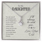 Alluring Beauty Necklace For My Daughter (Yellow & White Gold Variants)
