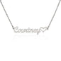 Name Necklace + For My Wife Heart (No MC)