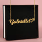 Name Necklace + For My Wife Heart (No MC)