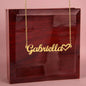 Name Necklace + For My Wife Heart (No MC)