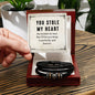 Love You Forever Bracelet For My Husband